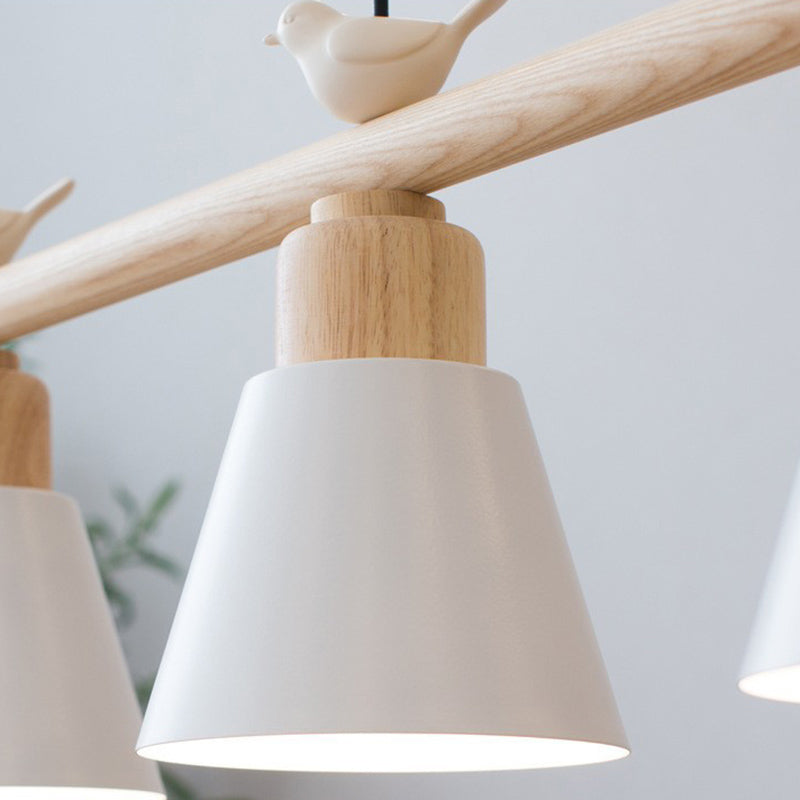 Kids Bowl Suspension Pendant Metal 3 Lights Cluster Pendant Light