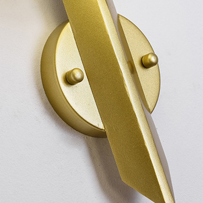 Modern Style Wall Sconce Glass 1 Light Ball Shape Sconces for Bedroom