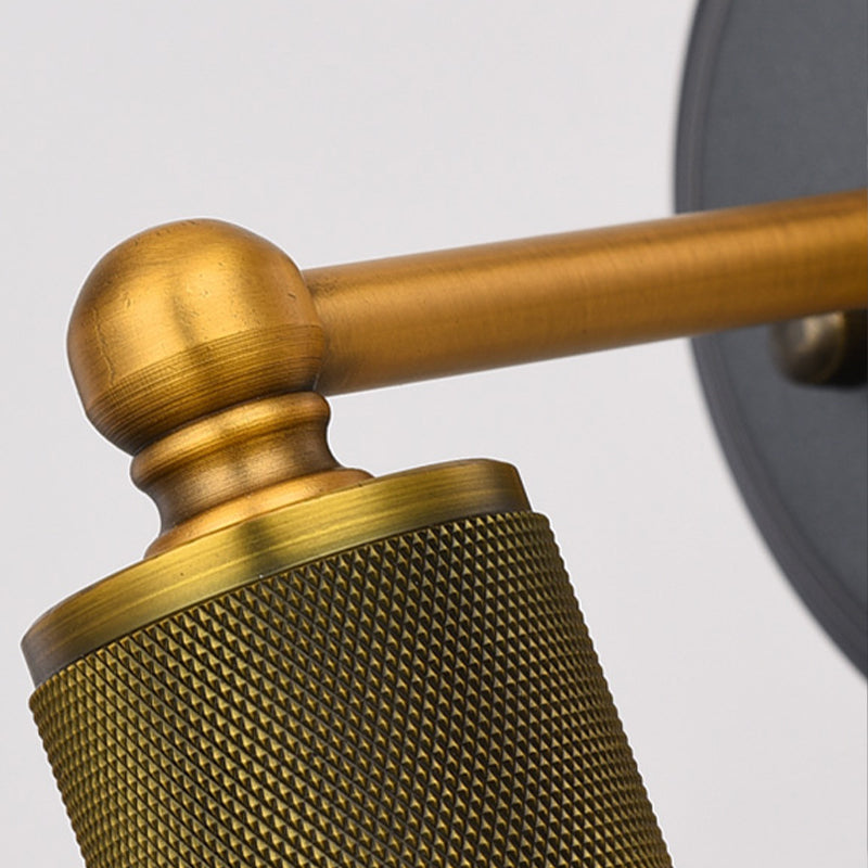 Industrial Style Cone Shape Wall Sconce Metal 1 Light Sconces in Grey for Balcony