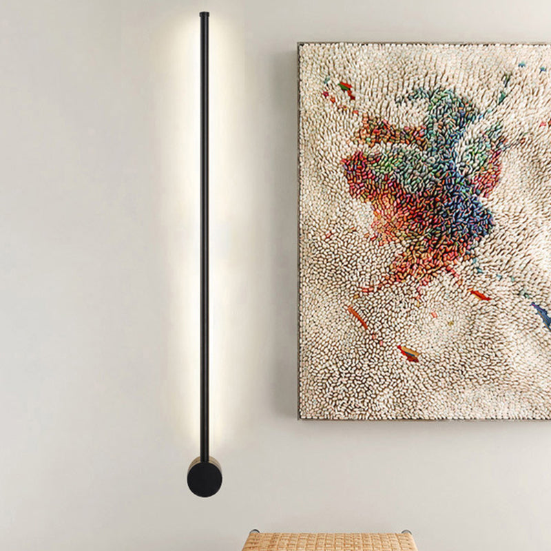1 Light Linear Wall Light Modern Metal Wall Sconce for Bedroom