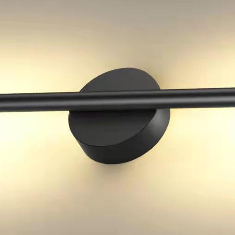 Metal Linear Sconces Indoor Contemporary 1 Light Wall Light Fixture for Bedroom