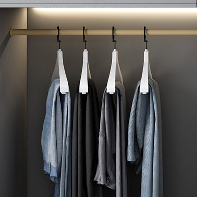 Black Manufactured Wood Cabinet with Glass Doors Modern Storage Cabinet