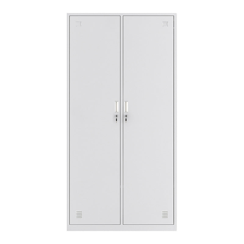 Steel Wardrobe Cabinet Contemporary Hinged Wardrobe Armoire for Home