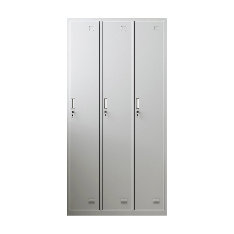 Steel Wardrobe Cabinet Contemporary Hinged Wardrobe Armoire for Home