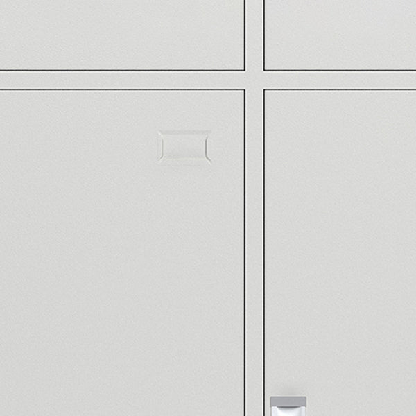 Steel Wardrobe Cabinet Contemporary Hinged Wardrobe Armoire for Home