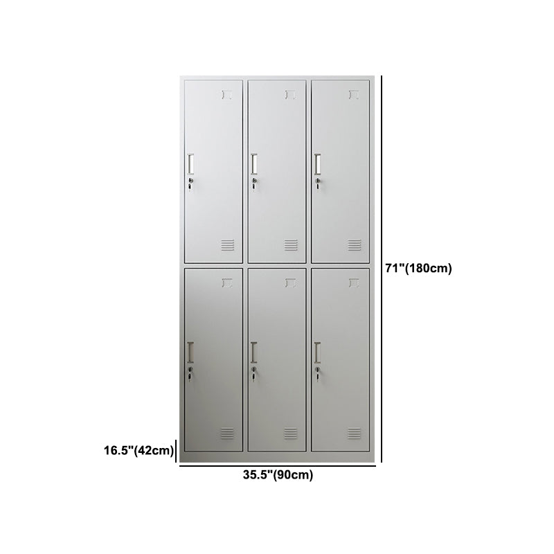 Steel Wardrobe Cabinet Contemporary Hinged Wardrobe Armoire for Home