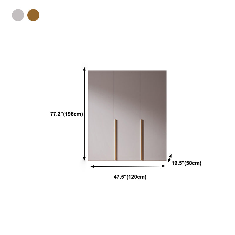 Modern Style Wardrobe Armoire Wood Armoire with Door for Bedroom