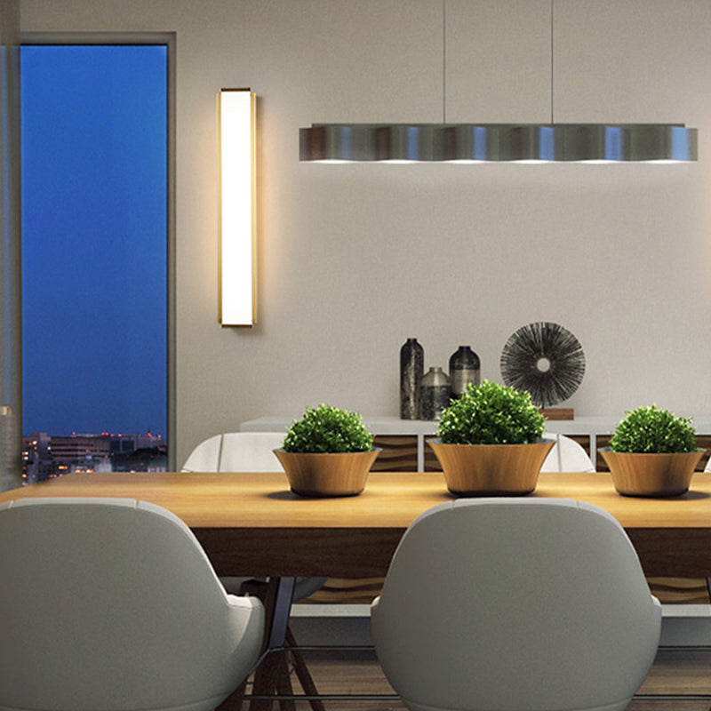 Contemporary Style Wall Mount Lamp Glass Wall Sconce Light for Living Room
