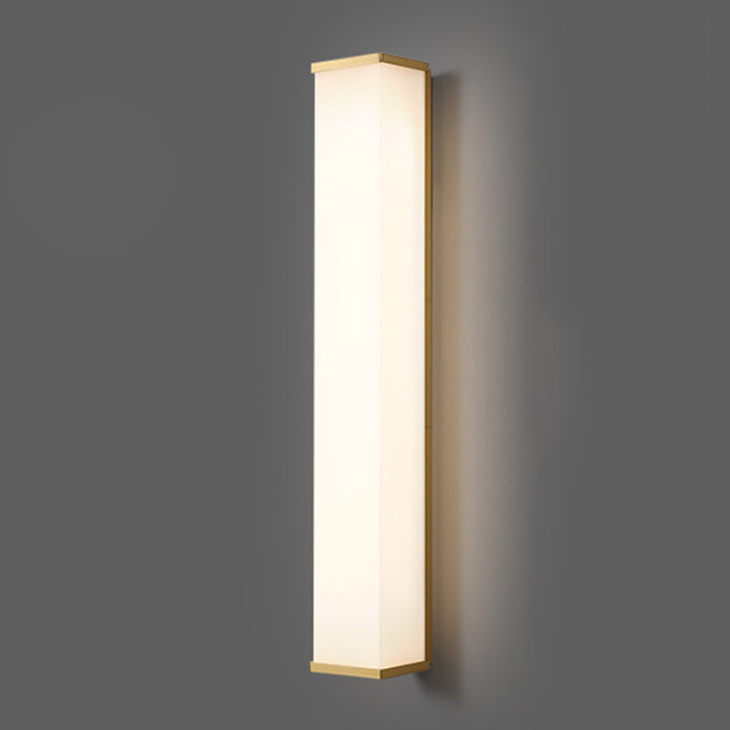 Contemporary Style Wall Mount Lamp Glass Wall Sconce Light for Living Room