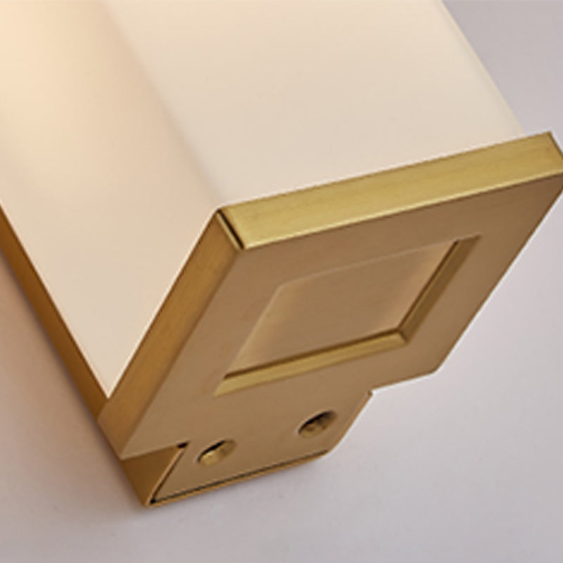 Contemporary Style Wall Mount Lamp Glass Wall Sconce Light for Living Room