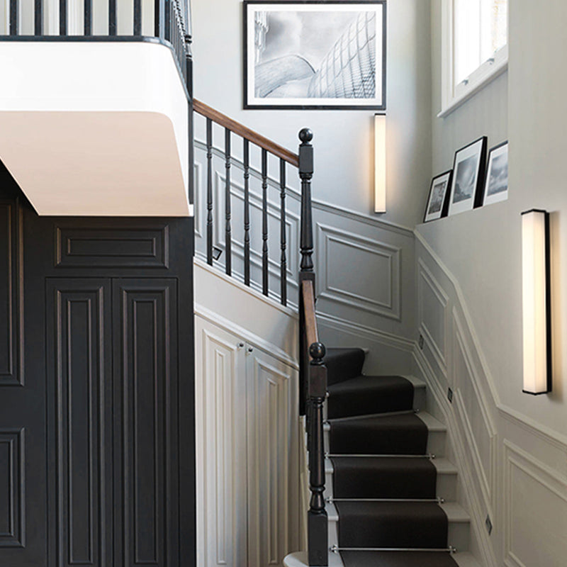 Contemporary Style Wall Mount Lamp Glass Wall Sconce Light for Living Room