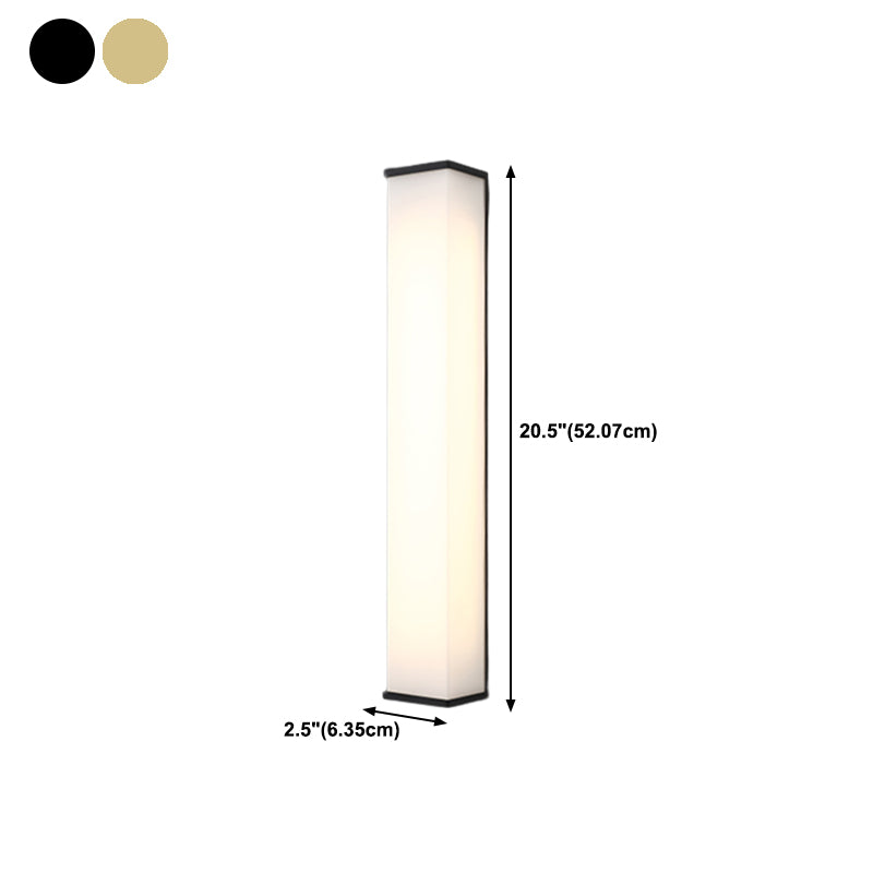 Contemporary Style Wall Mount Lamp Glass Wall Sconce Light for Living Room