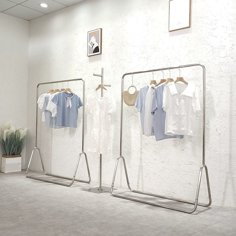 Industry Style Coat Rack Iron Free Stand Entryway Hall Coat Hanger