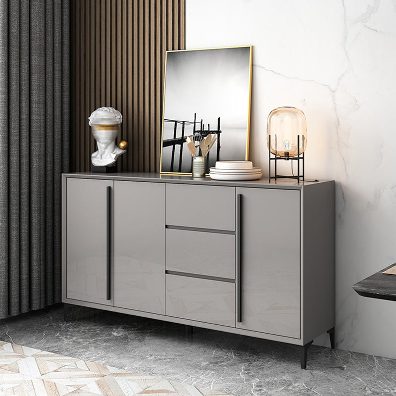 Modern Sideboard Buffet Adjustable Shelving Sideboard for Living Room