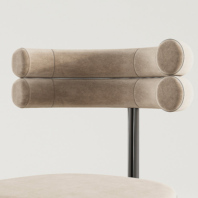 Contemporary Armless Dining Chairs Upholstered Dining Chairs