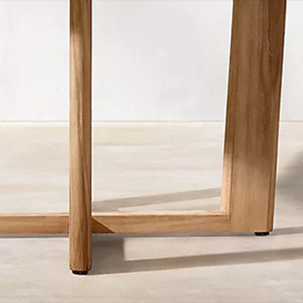 Bohemian Style Solid Wood Dining Table Set 1/5 Pieces Dining Table Set for Outdoor