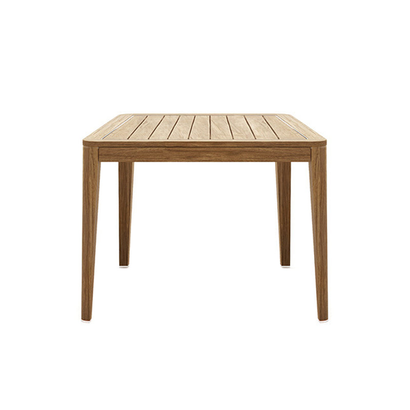 Bohemian Style Solid Wood Dining Table Set 1/6/7 Pieces Dining Table Set for Outdoor