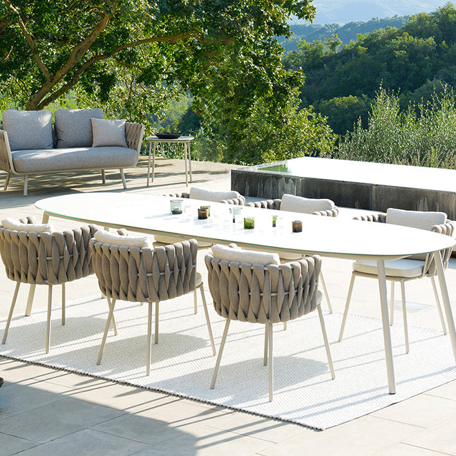 Modern Metal Base Dining Table Set 1/3/7 Pieces Dining Table Set for Outdoor