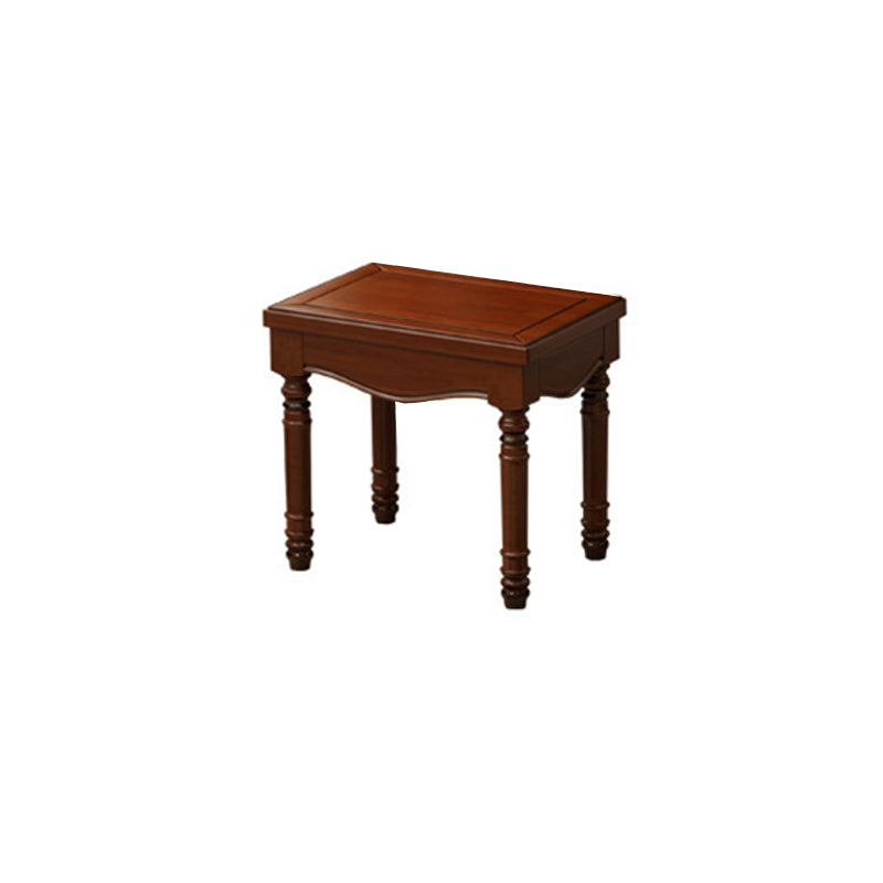 2-Drawers Mirror Table Dressing Table Victorian Solid Wood Make-up Vanity