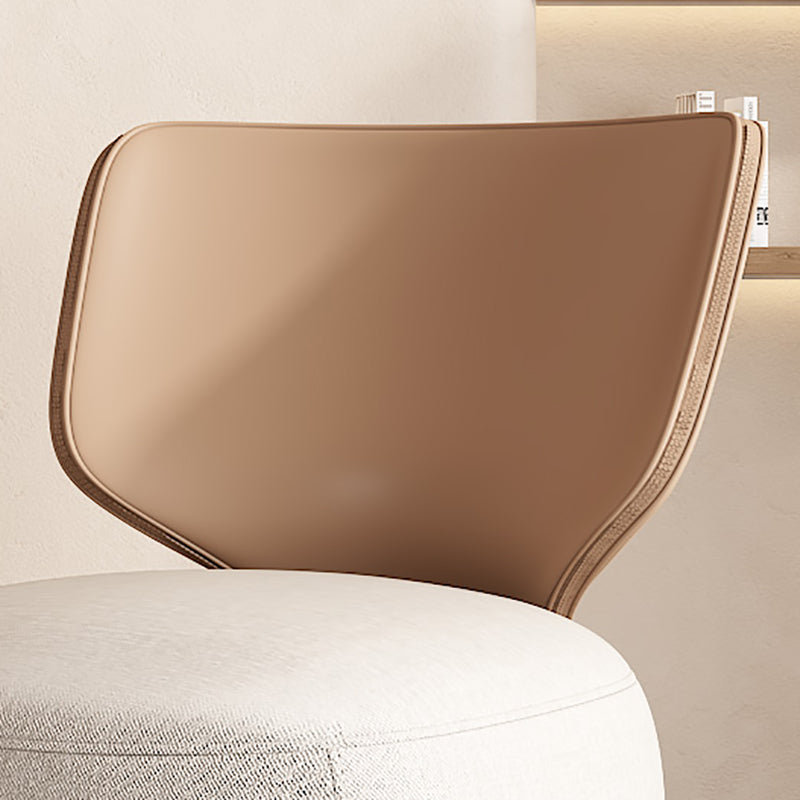 18.11" Wide Armless Chair Accent Chair with Fixed Back for Living Room