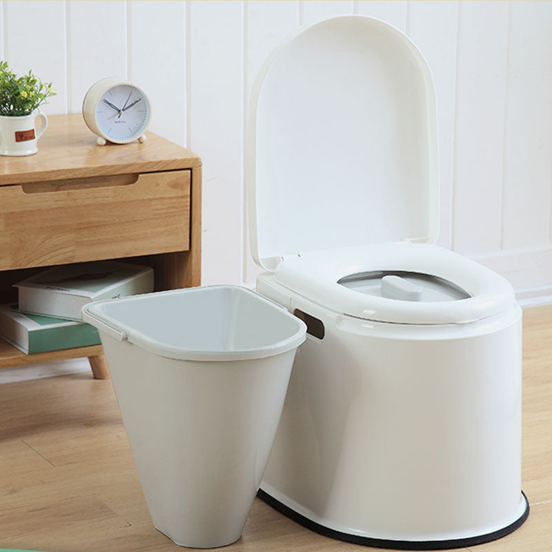 Contemporary Plastic Toilet Floor Mounted Toilet Bowl for Bathroom