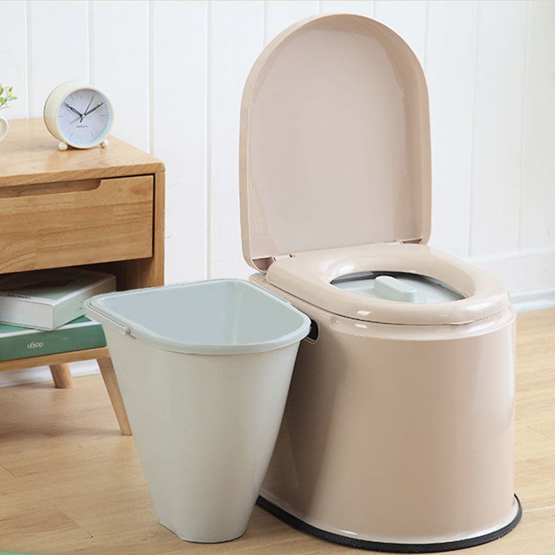 Contemporary Plastic Toilet Floor Mounted Toilet Bowl for Bathroom