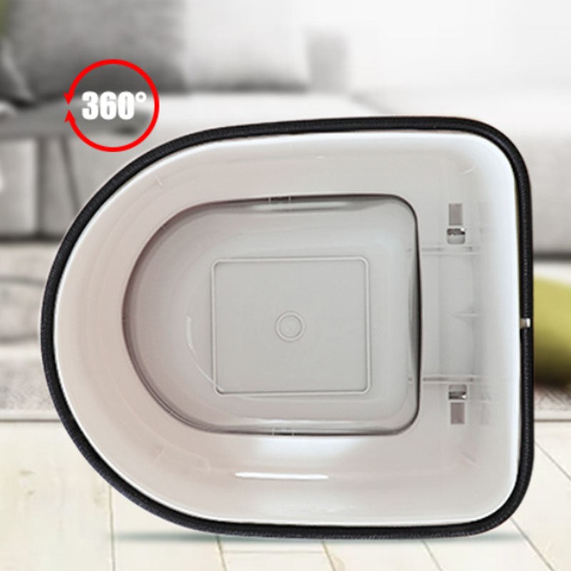 Contemporary Plastic Toilet Floor Mounted Toilet Bowl for Bathroom