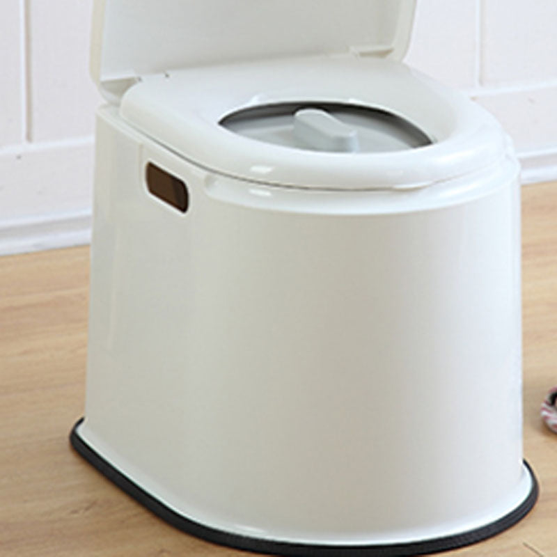 Contemporary Plastic Toilet Floor Mounted Toilet Bowl for Bathroom