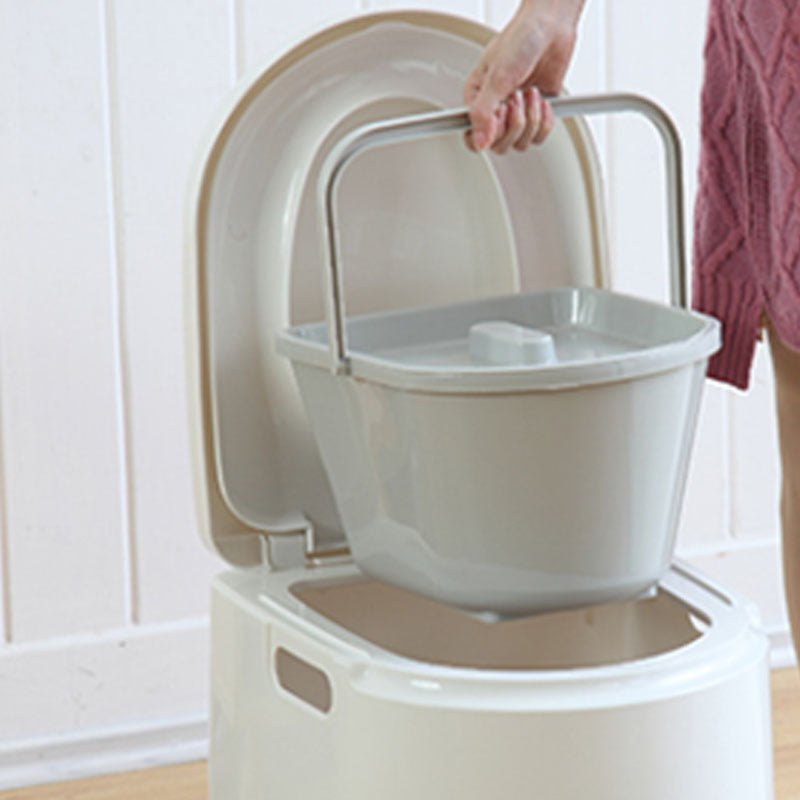 Contemporary Plastic Toilet Floor Mounted Toilet Bowl for Bathroom