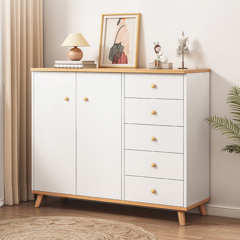 Contemporary Storage Chest Wooden Storage Chest for Bedroom 14.9" Wide