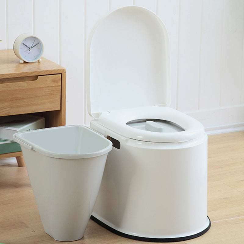 Modern Flush Toilet Plastic Round Floor Mount Urine Toilet for Bathroom