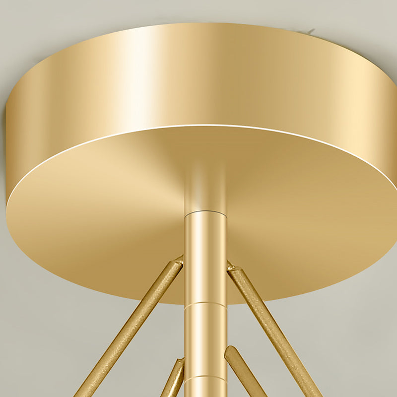 Modernism Metal Ceiling Light Star Flush Mount Lighting for Home
