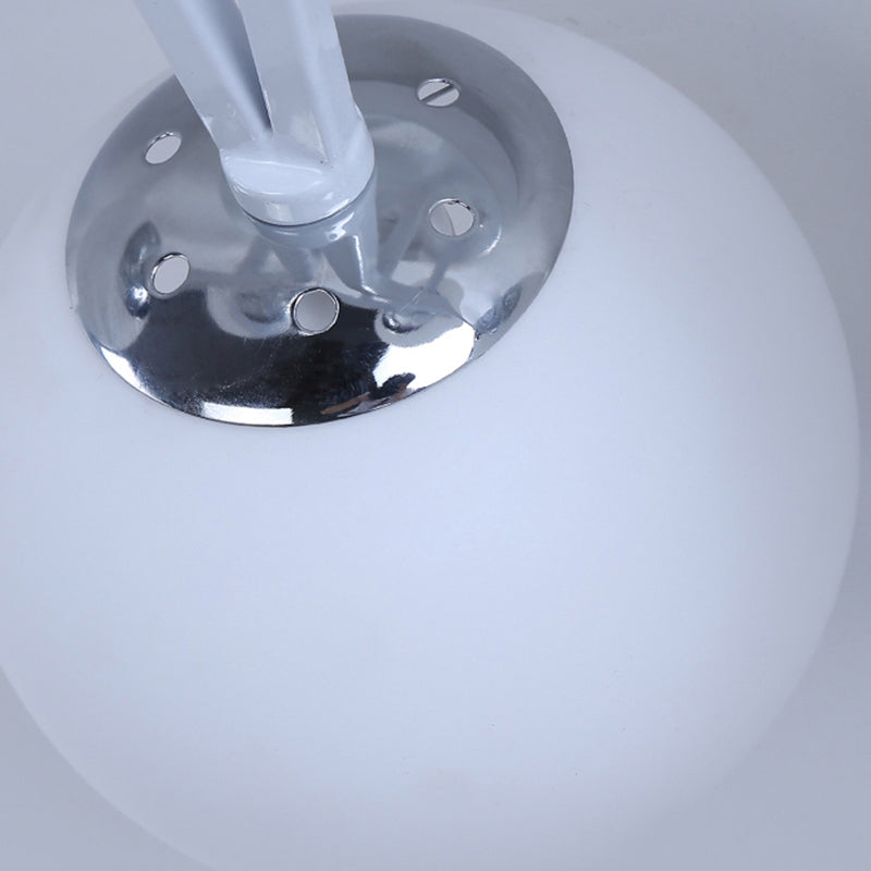 Glass Ball Shape Flush Ceiling Light Modern Multi Lights Flush Light Fixtures