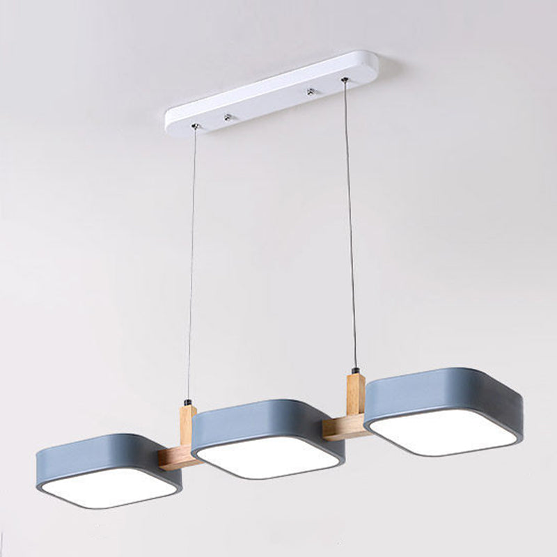 Metal Island Chandelier Lights Modern Pendant Light Fixtures for Dining Room