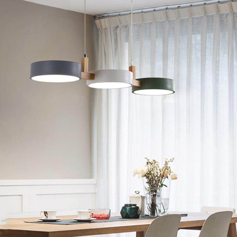 Metal Island Chandelier Lights Modern Pendant Light Fixtures for Dining Room