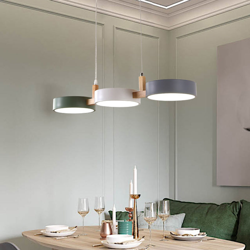Metal Island Chandelier Lights Modern Pendant Light Fixtures for Dining Room