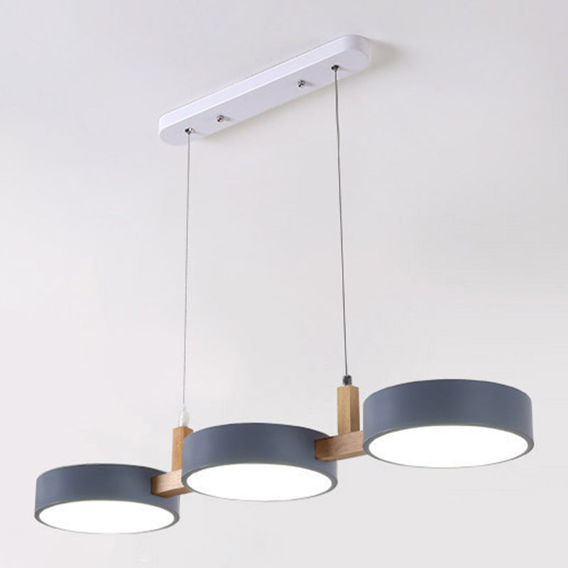Metal Island Chandelier Lights Modern Pendant Light Fixtures for Dining Room