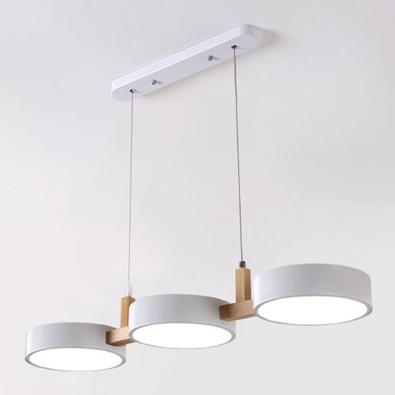Metal Island Chandelier Lights Modern Pendant Light Fixtures for Dining Room