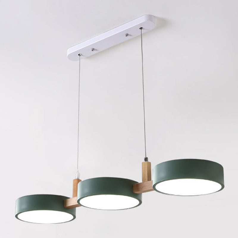 Metal Island Chandelier Lights Modern Pendant Light Fixtures for Dining Room