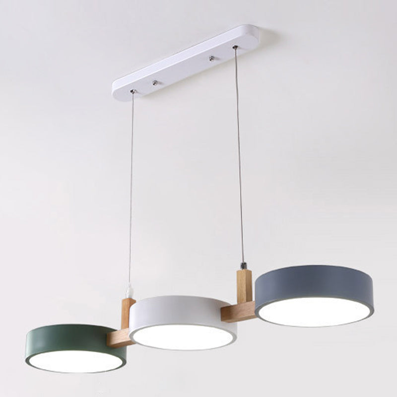 Metal Island Chandelier Lights Modern Pendant Light Fixtures for Dining Room