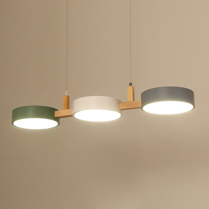 Metal Island Chandelier Lights Modern Pendant Light Fixtures for Dining Room