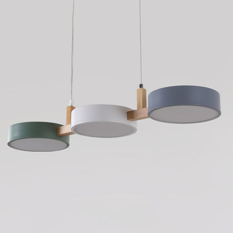 Metal Island Chandelier Lights Modern Pendant Light Fixtures for Dining Room