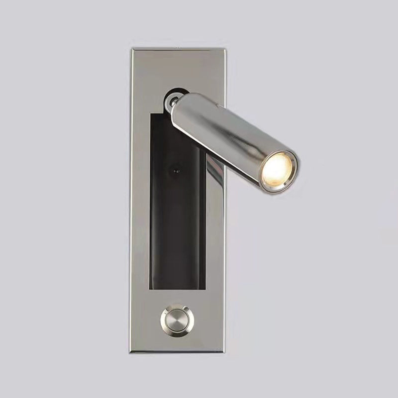 Modern Style Reading Wall Light Shape Wall Sconce Metal 1 Sconce Light for Bedroom