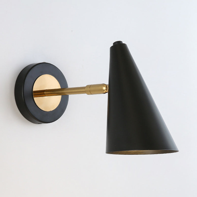 Cylinder Wall Light Sconces Modern Metal 1 Light Wall Mounted Lamp for Bedroom