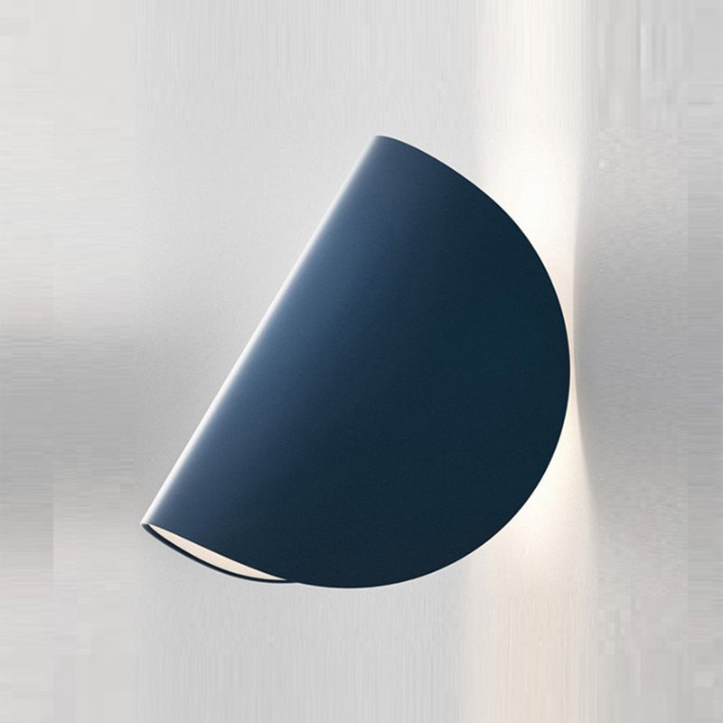 Modern Simple Iron Wall Light Arc Shape Rotatable Wall Lamp for Living Room