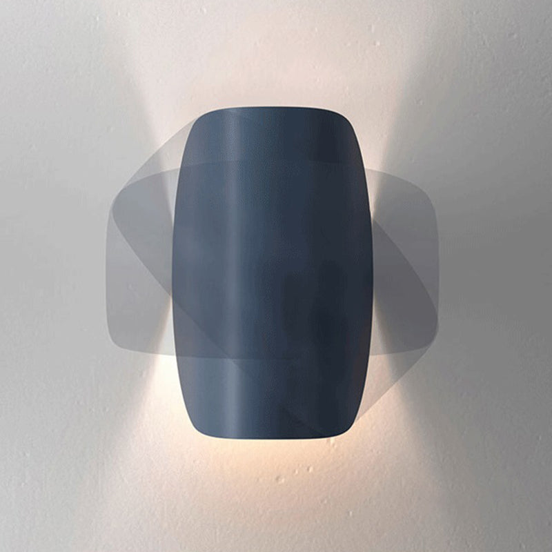 Modern Simple Iron Wall Light Arc Shape Rotatable Wall Lamp for Living Room