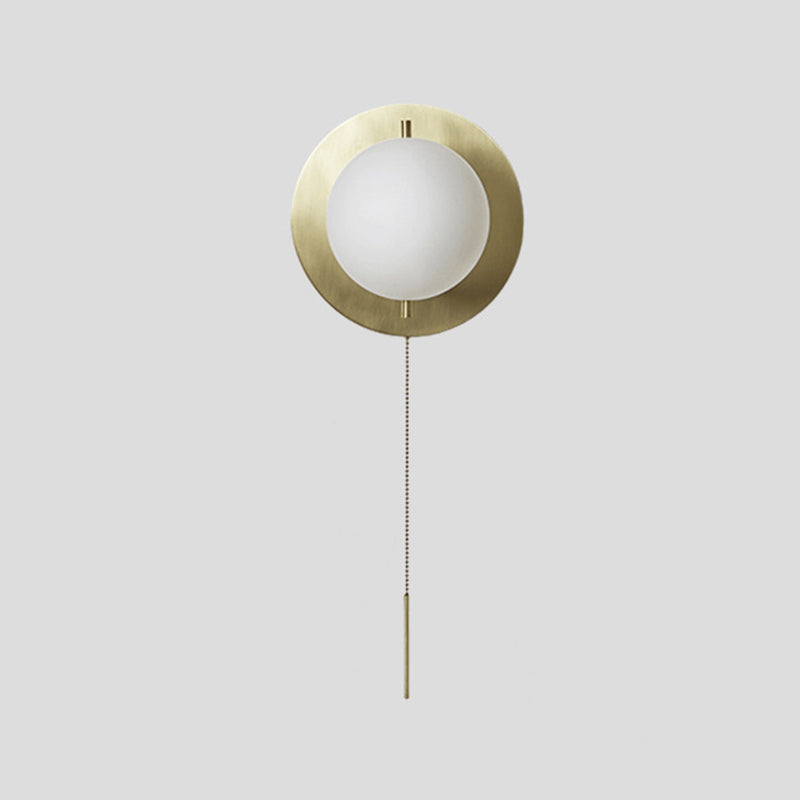 1 Light Unique Shape Wall Light Sconce Modern Metal Wall Light Fixture for Living Room