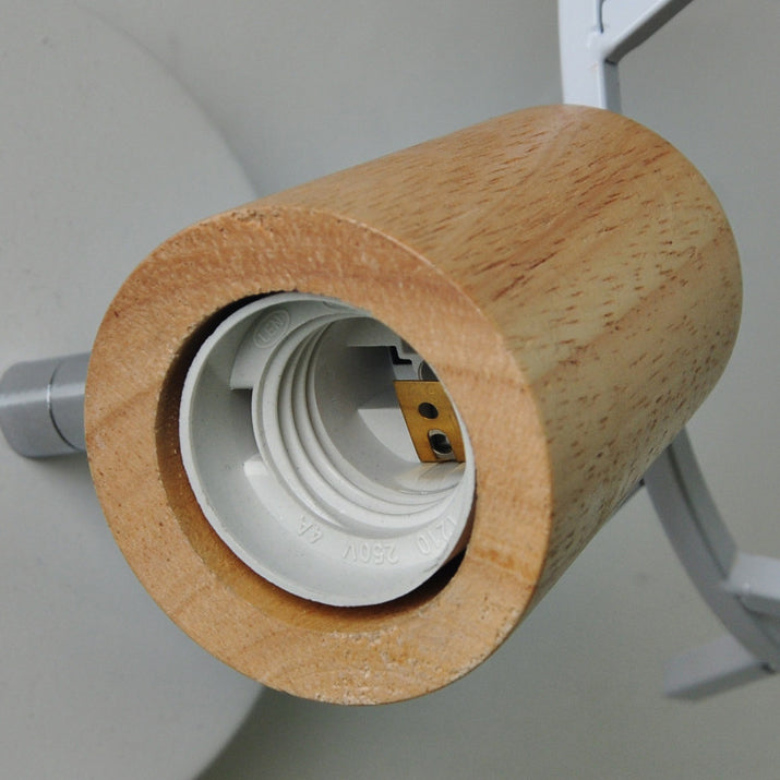 Industrial Wooden Vanity Light Creative Wall Light Sconce for Bathroom