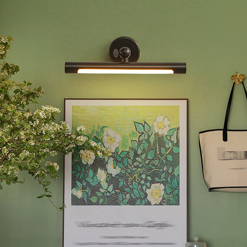 Metal Cylinder Vanity Wall Lights Contemporary Style 1 Light Vanity Lighting Ideas