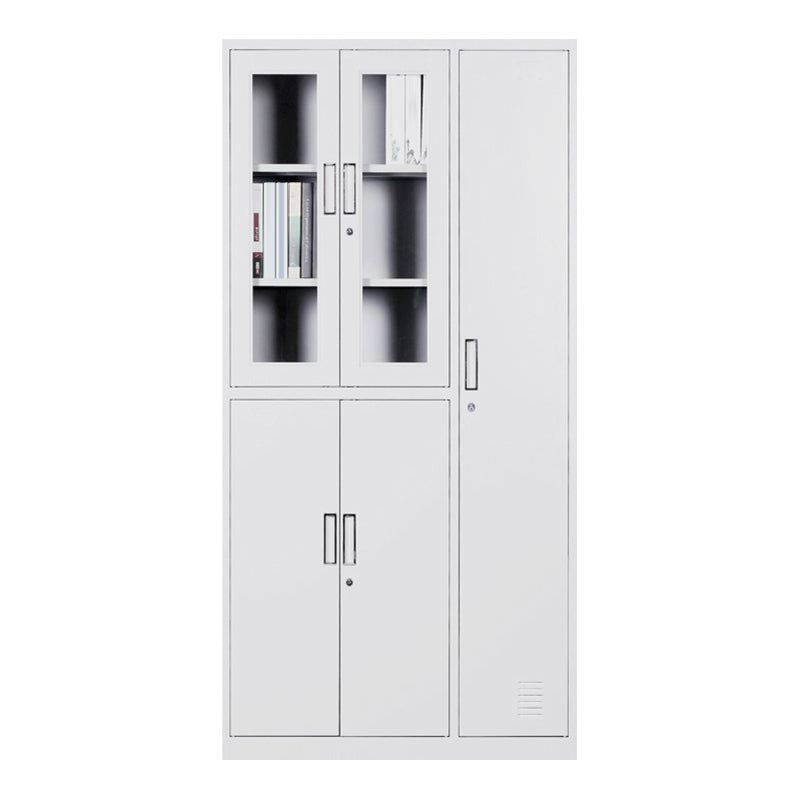 White Hinged Wardrobe Cabinet Contemporary Steel Wardrobe Armoire